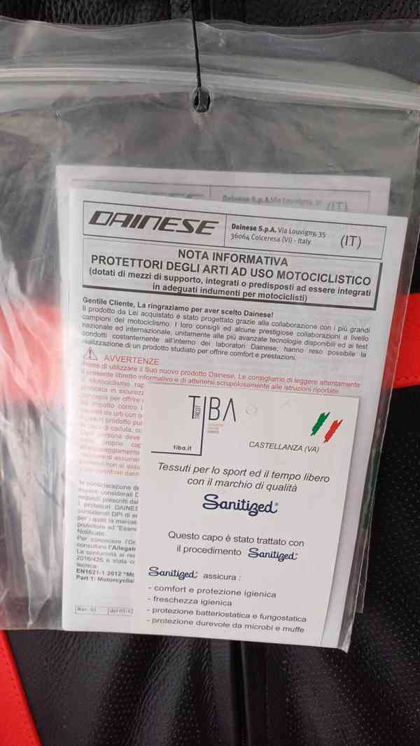 Juniorská kožená 1 - dílná kombinéza Dainese Gen-Z Junior  - foto 8