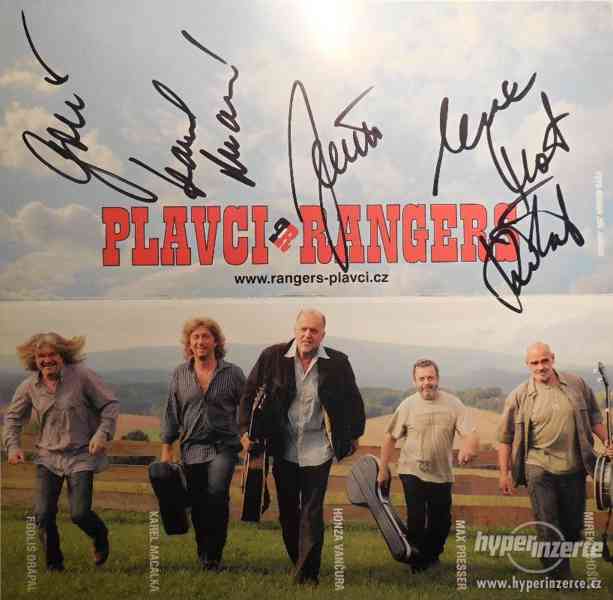 Autogramy členů skupiny Rangers-Plavci - foto 1
