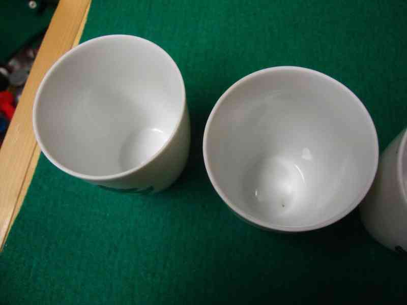 Starožitné porcelánové pohárky Berlín výroba Wallendorf top - foto 9