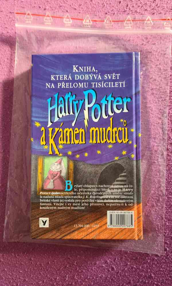 Harry Potter a kámen mudrců - 1. vydání - foto 2