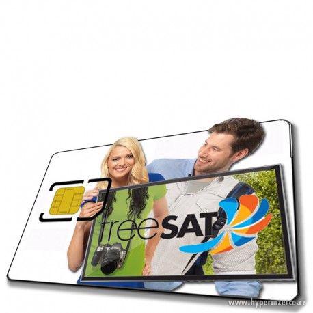 Freesat karta 97 progr. na 2 tv za 229 Kč - foto 1