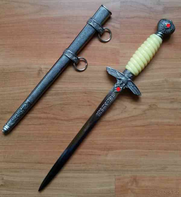 NĚMECKÝ KORDÍK LUFTWAFFE - pěkná replika Denix - foto 2