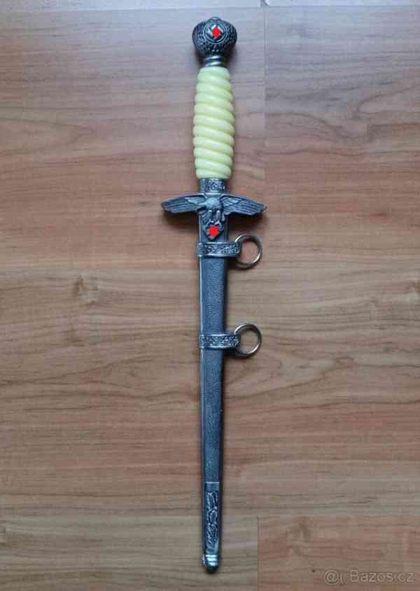 NĚMECKÝ KORDÍK LUFTWAFFE - pěkná replika Denix - foto 4