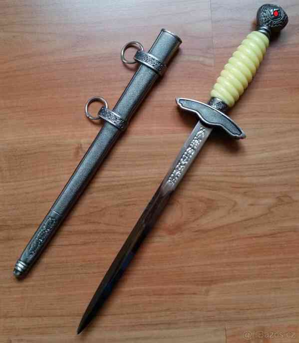 NĚMECKÝ KORDÍK LUFTWAFFE - pěkná replika Denix - foto 3