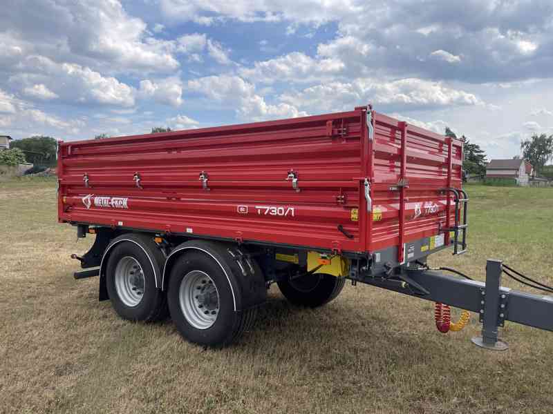 Traktorový návěs Metal Fach T730/1 8t - foto 2