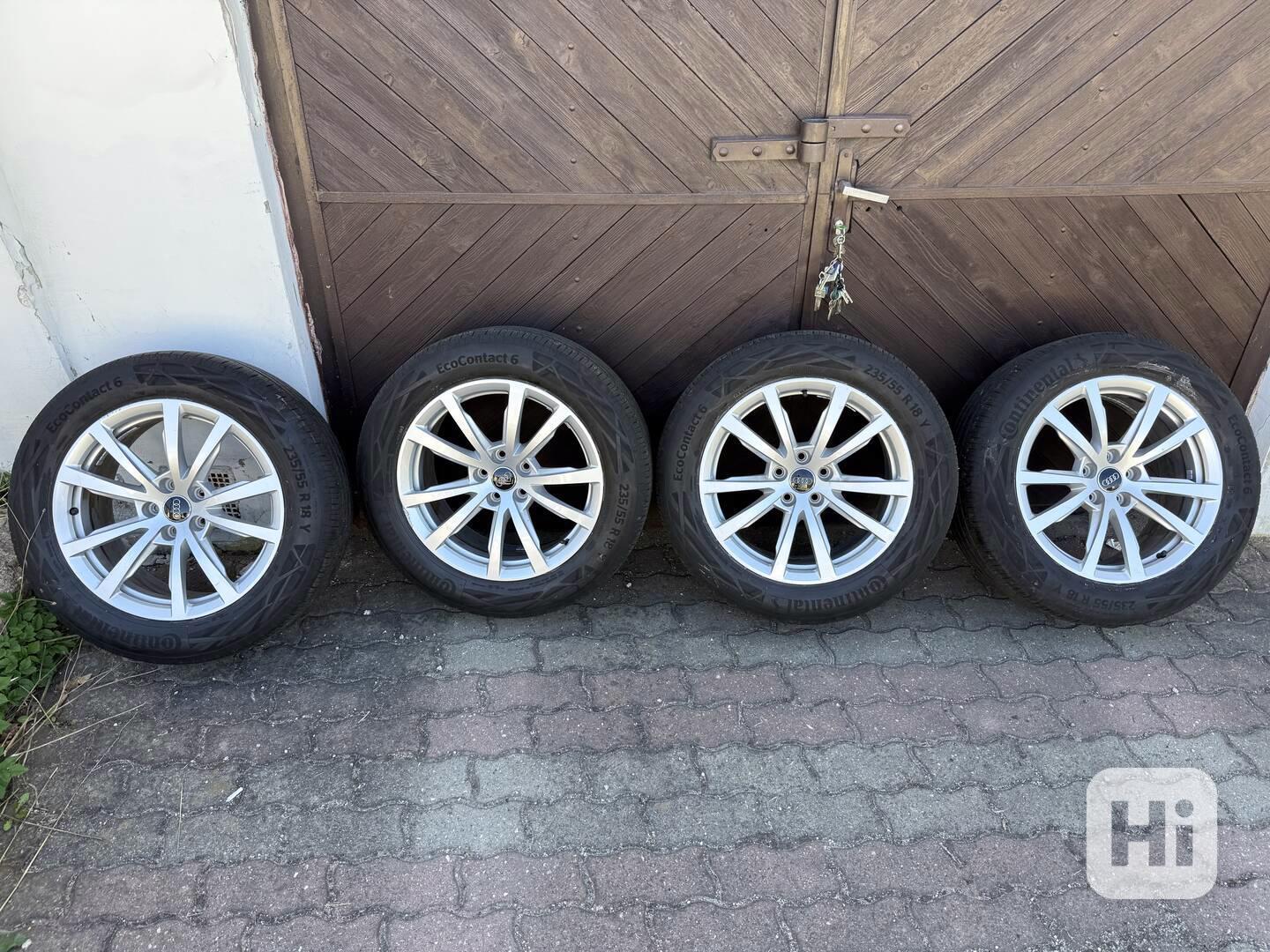 originál sada Audi 18" s pneu Continetal 235/55/18 - foto 1