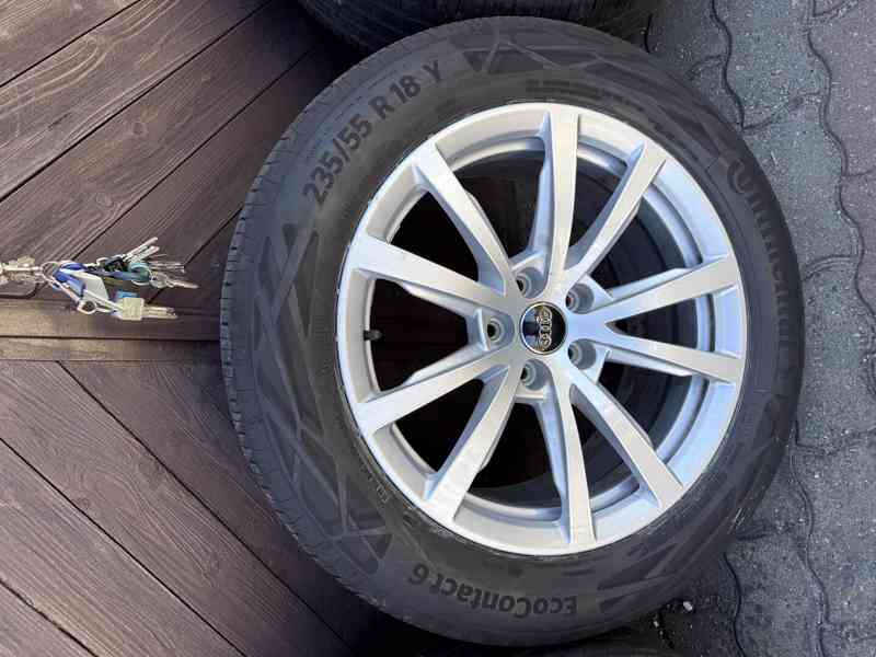 originál sada Audi 18" s pneu Continetal 235/55/18 - foto 4