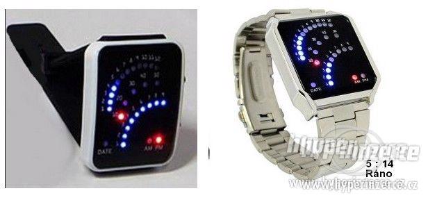 Moderní UNISEX Binární LED hodinky - foto 1