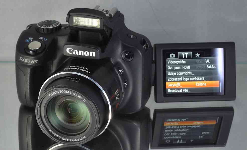 Canon PowerShot SX50 HS *50x O.Zoom Lens*full HDV - foto 5