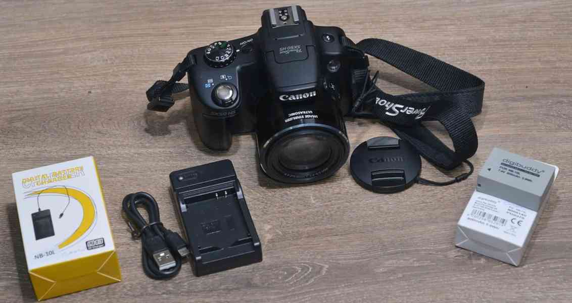 Canon PowerShot SX50 HS *50x O.Zoom Lens*full HDV - foto 3
