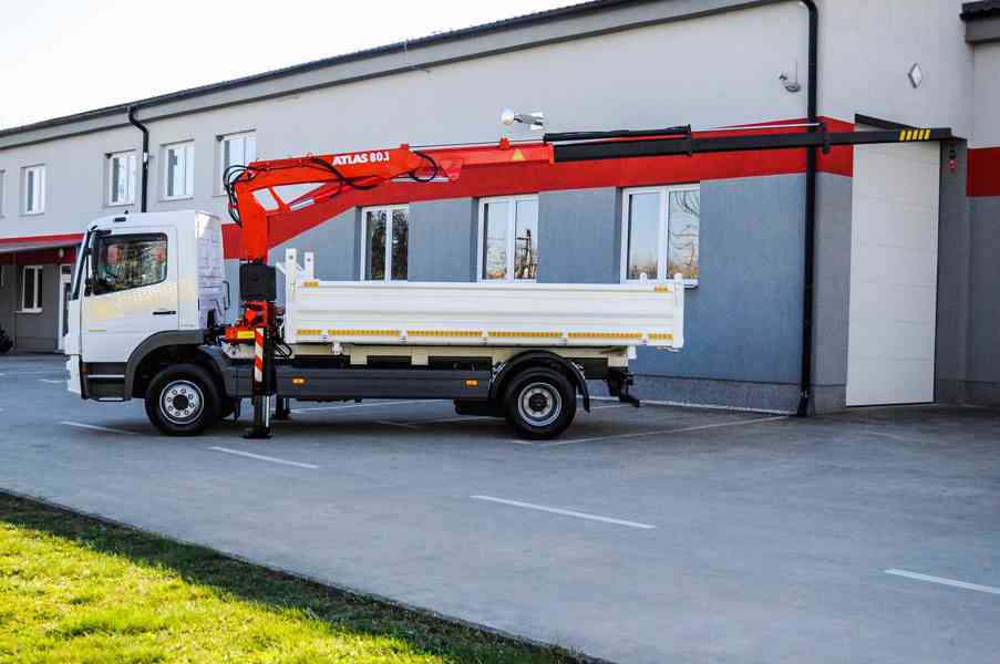 MERCEDES ATEGO 1222 TŘÍSTRANNÝ SKLÁPĚČ HYDRAULICKÁ RUKA EU5 - foto 101