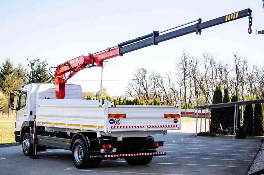 MERCEDES ATEGO 1222 TŘÍSTRANNÝ SKLÁPĚČ HYDRAULICKÁ RUKA EU5 - foto 100