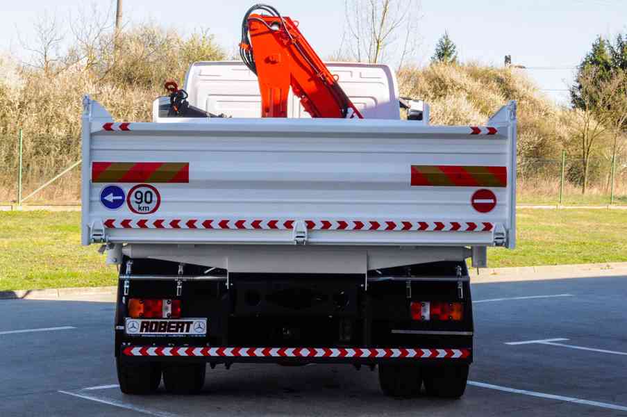 MERCEDES ATEGO 1222 TŘÍSTRANNÝ SKLÁPĚČ HYDRAULICKÁ RUKA EU5 - foto 6