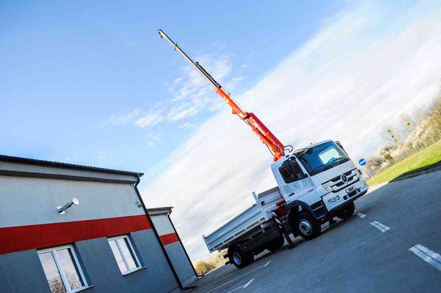 MERCEDES ATEGO 1222 TŘÍSTRANNÝ SKLÁPĚČ HYDRAULICKÁ RUKA EU5 - foto 107
