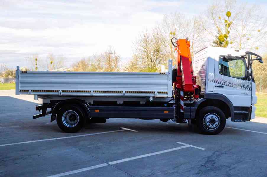 MERCEDES ATEGO 1222 TŘÍSTRANNÝ SKLÁPĚČ HYDRAULICKÁ RUKA EU5 - foto 7