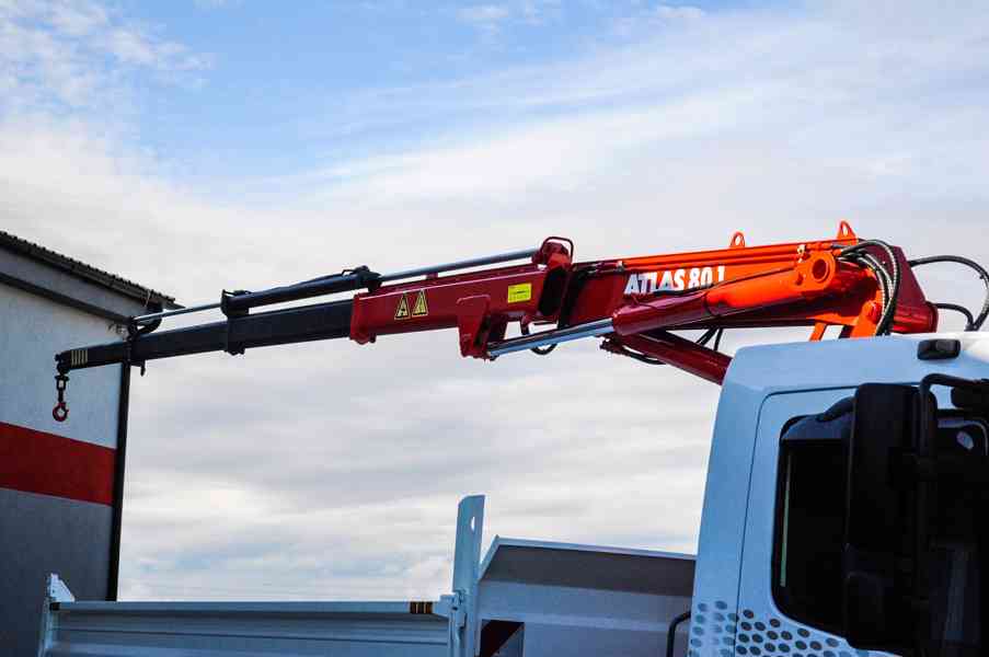 MERCEDES ATEGO 1222 TŘÍSTRANNÝ SKLÁPĚČ HYDRAULICKÁ RUKA EU5 - foto 105