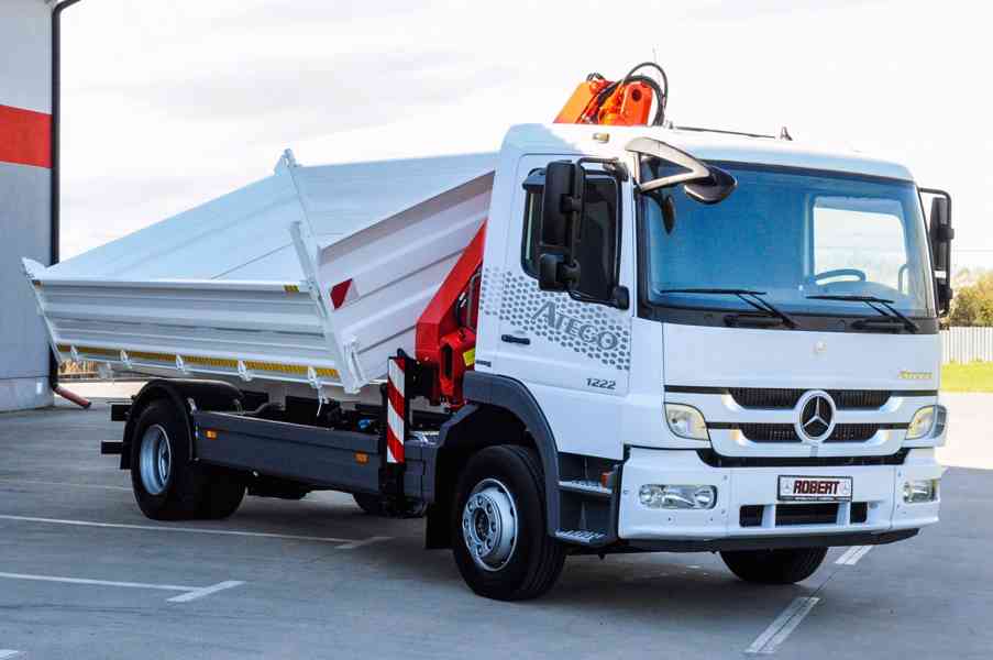 MERCEDES ATEGO 1222 TŘÍSTRANNÝ SKLÁPĚČ HYDRAULICKÁ RUKA EU5 - foto 99