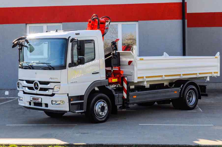 MERCEDES ATEGO 1222 TŘÍSTRANNÝ SKLÁPĚČ HYDRAULICKÁ RUKA EU5 - foto 3