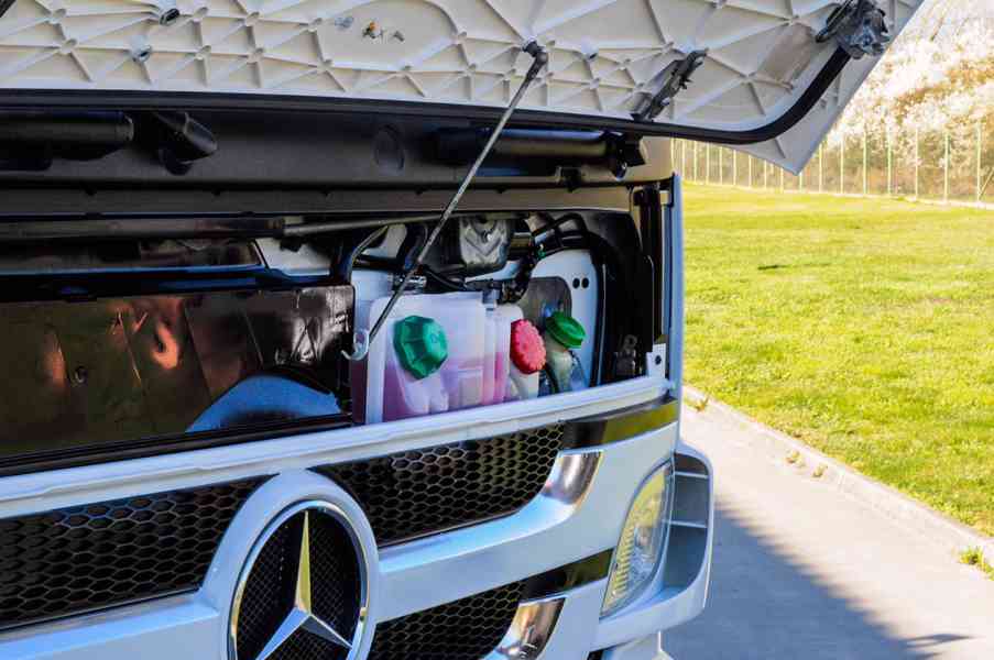 MERCEDES ATEGO 1222 TŘÍSTRANNÝ SKLÁPĚČ HYDRAULICKÁ RUKA EU5 - foto 38