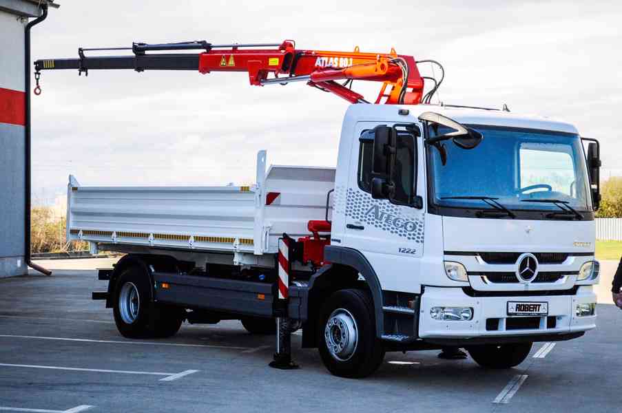 MERCEDES ATEGO 1222 TŘÍSTRANNÝ SKLÁPĚČ HYDRAULICKÁ RUKA EU5 - foto 103