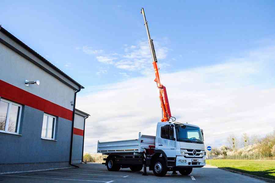 MERCEDES ATEGO 1222 TŘÍSTRANNÝ SKLÁPĚČ HYDRAULICKÁ RUKA EU5 - foto 106