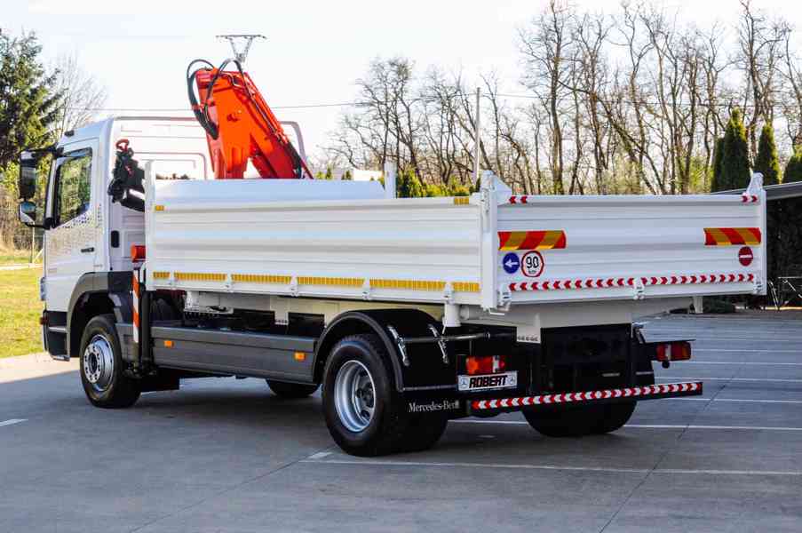 MERCEDES ATEGO 1222 TŘÍSTRANNÝ SKLÁPĚČ HYDRAULICKÁ RUKA EU5 - foto 5
