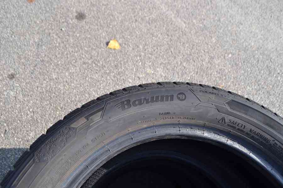4ks téměr NOVÉ zimní pneu 195/55R16 Barum Polaris 5 - foto 4