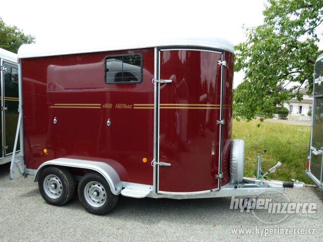 Vans Fautras model OBLIC +2 nový přívěs pro 2 koně - bazar ...