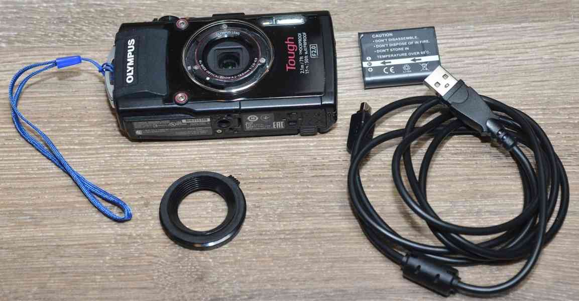 OLYMPUS Tough TG-3 *Vod. do15m*Full HDV*WIFI/GPS - foto 3