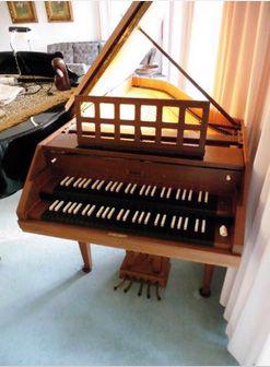 Prodám varhany Johannus, cembalo, spinet, virginal - foto 7