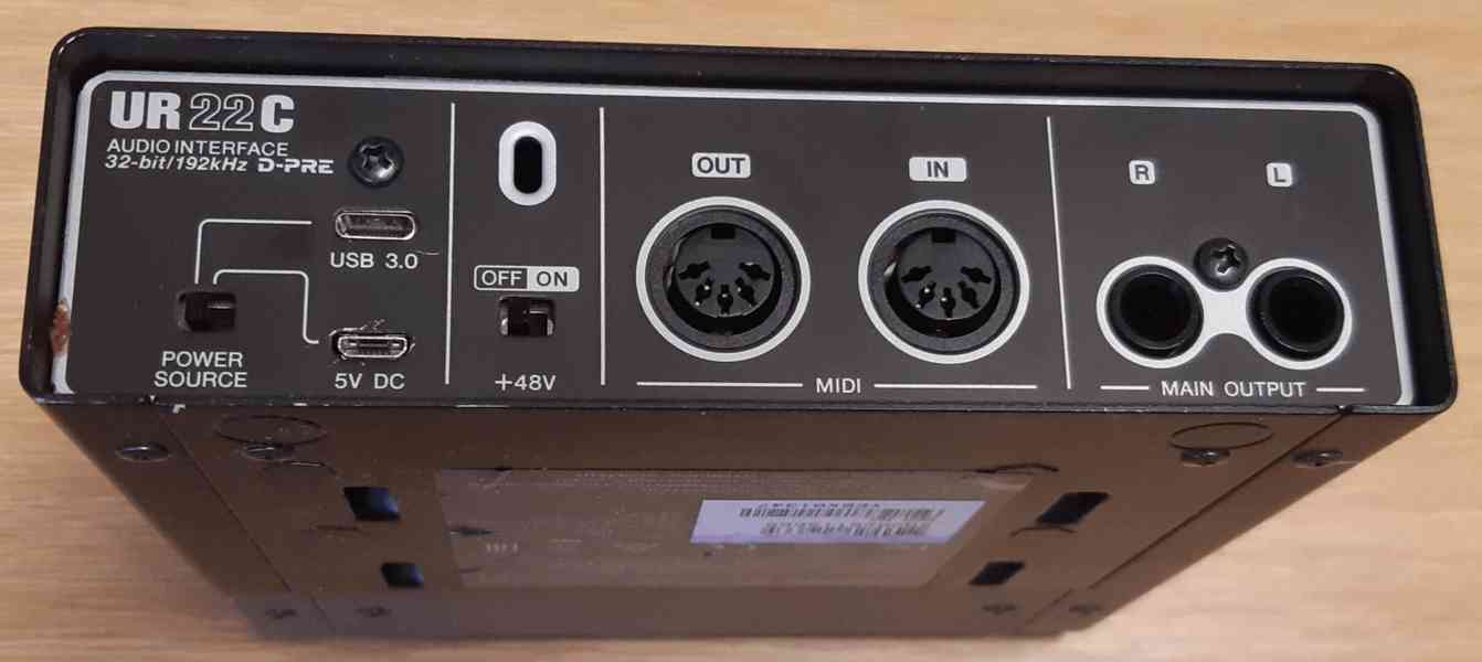 Steinberg UR22C externí USB zvuková karta - foto 2