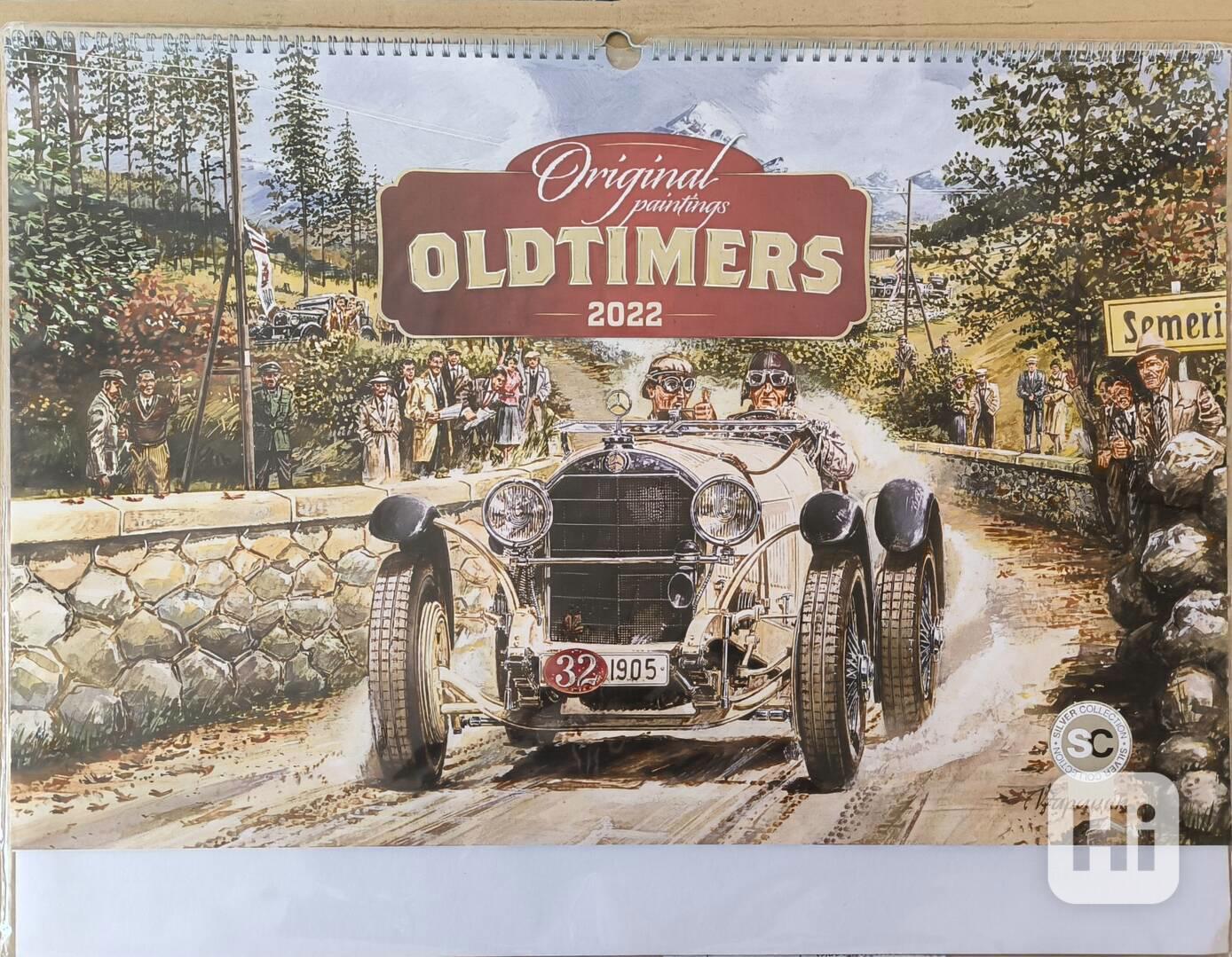 Nástěnný kalendář Oldtimers Václav Zapadlík 2022 - foto 1
