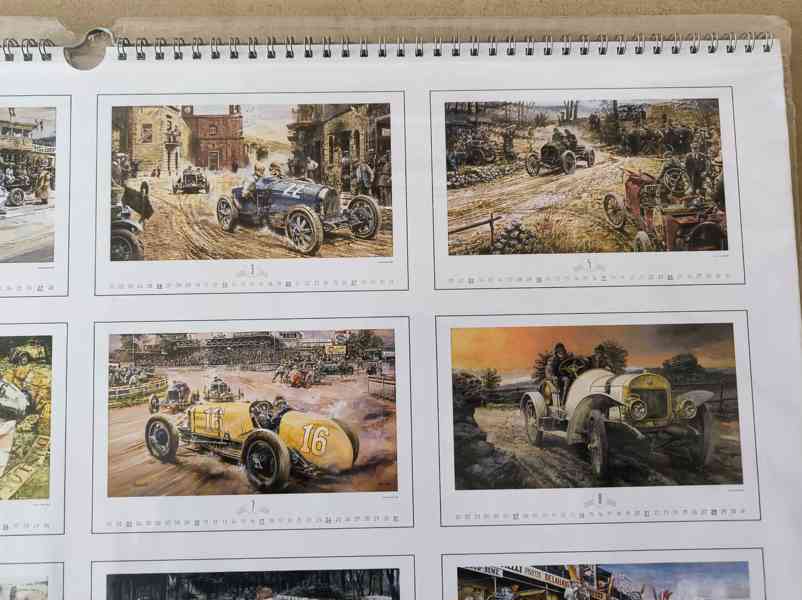 Nástěnný kalendář Oldtimers Václav Zapadlík 2022 - foto 5