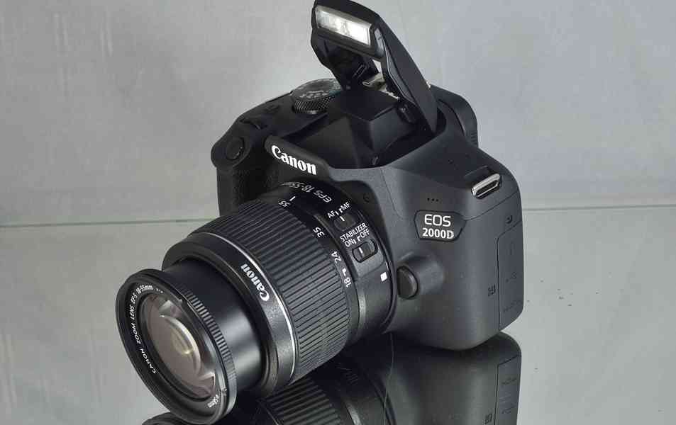 Canon EOS 2000D + Lens EFS 18-55mm  jen 1700 Exp. - foto 5