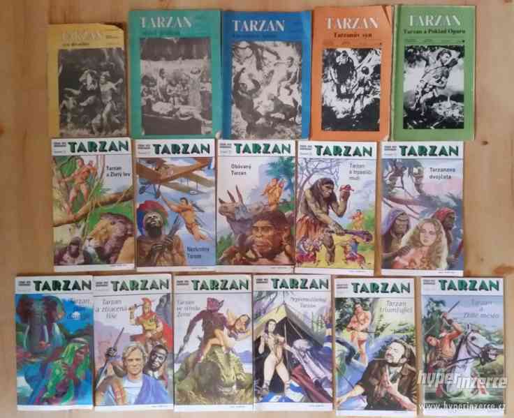 Tarzan - stará sběratelská edice 16ti sešitů - foto 1
