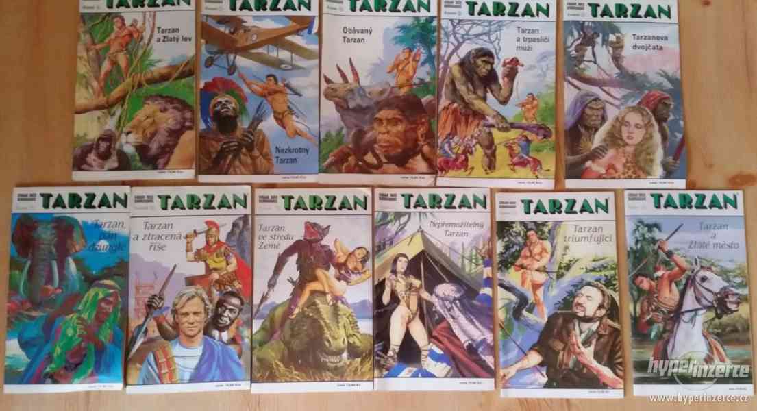 Tarzan - stará sběratelská edice 16ti sešitů - foto 3