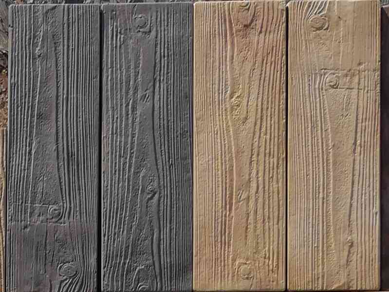 Betonová dlažba v imitaci dřeva v různých typech  - foto 7