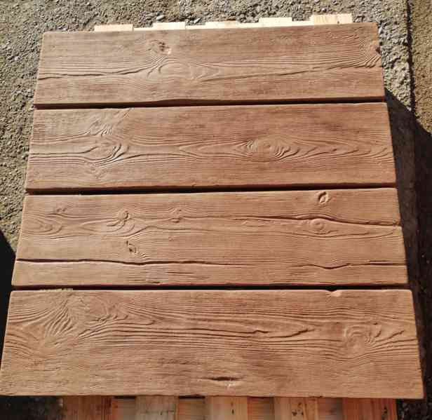 Betonová dlažba v imitaci dřeva v různých typech  - foto 10