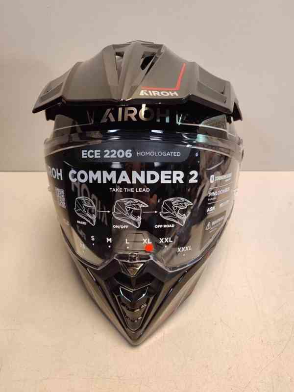 Enduro přilba Airoh COMMANDER 2 Carbon - foto 2
