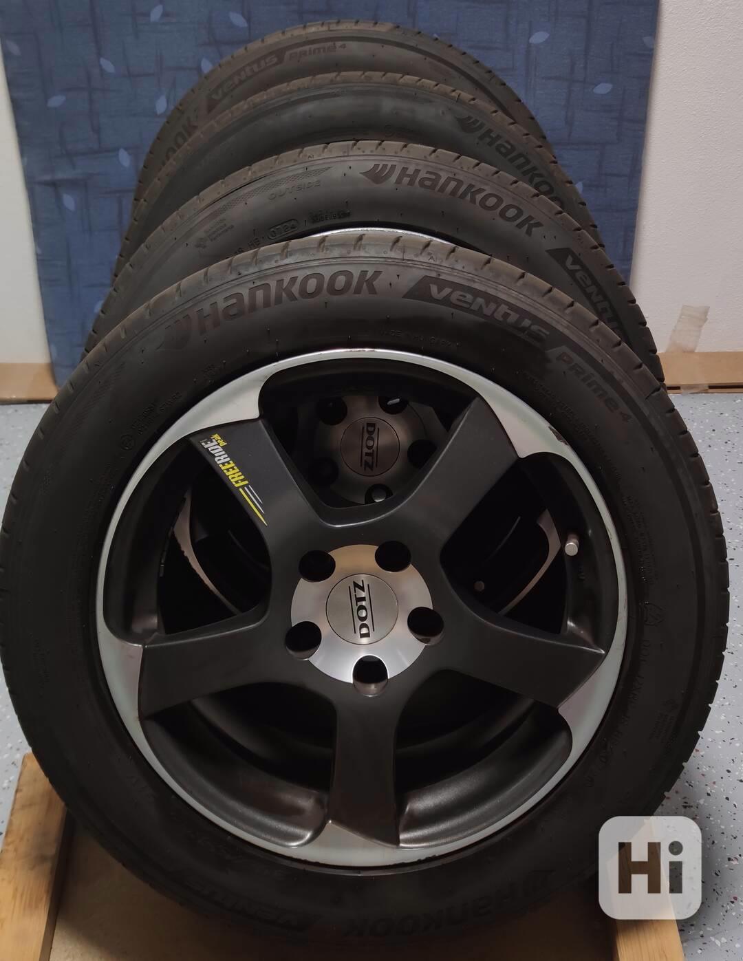 ALU kola DOTZ + letních pneu HANKOOK (205/55 R16) - foto 1