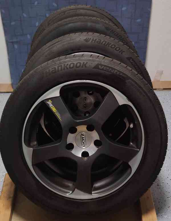 ALU kola DOTZ + letních pneu HANKOOK (205/55 R16) - foto 1