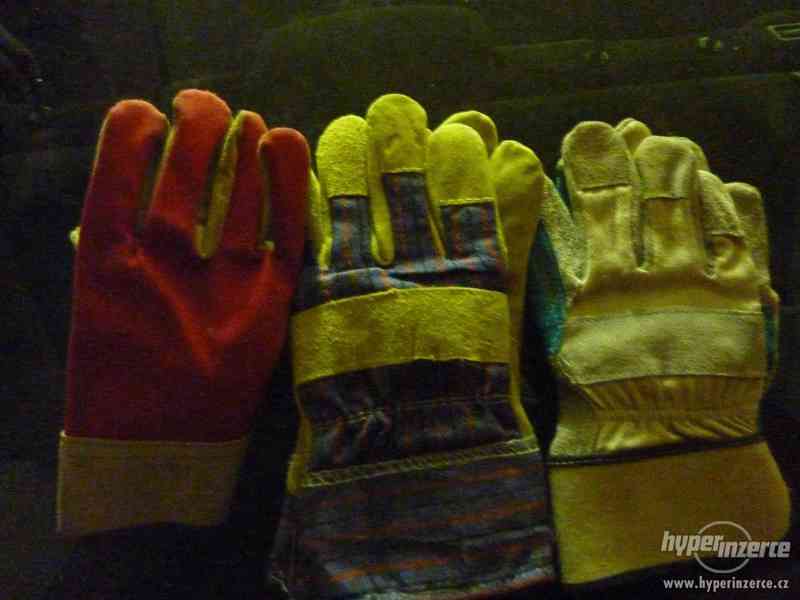 Pracovní a svářečské rukavice - foto 3