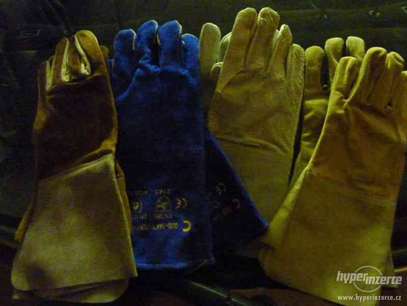 Pracovní a svářečské rukavice - foto 4