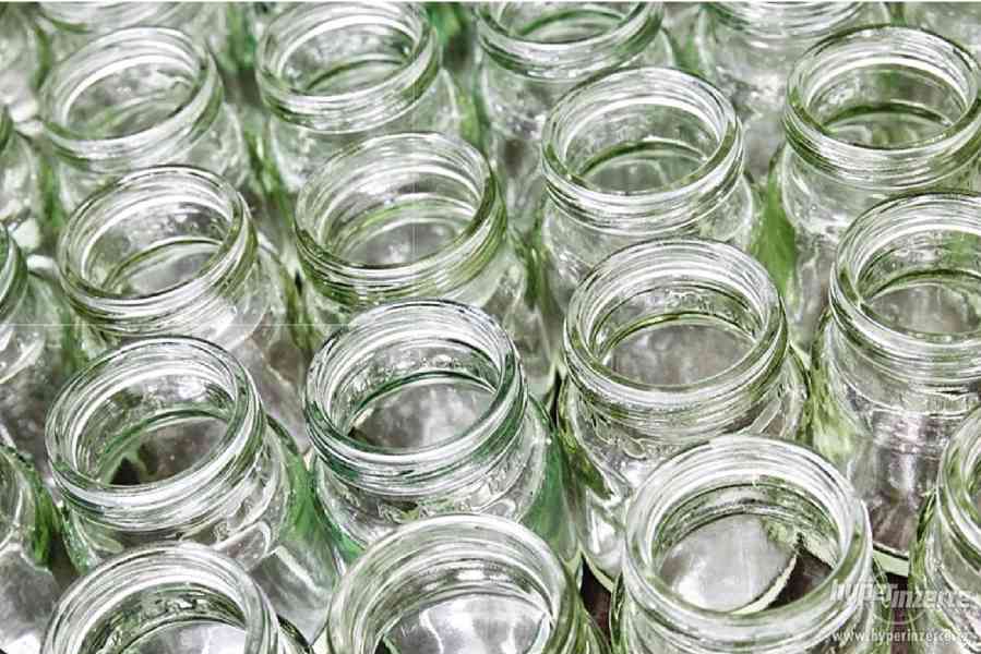 Zavařovací sklenice, různé, větší množství. - foto 1