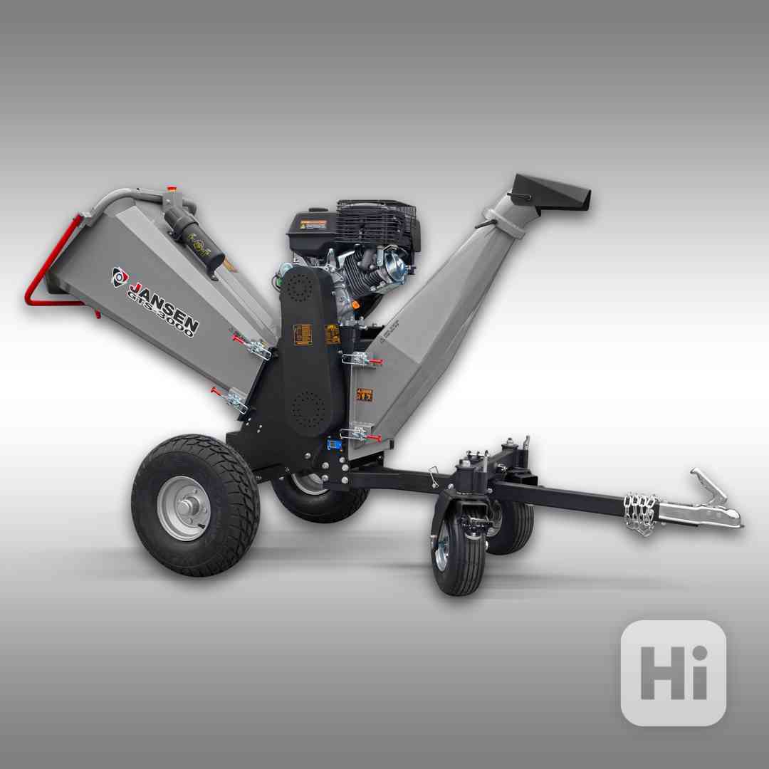 Jansen GTS-3000 drvič - štiepkovač konárov - foto 1