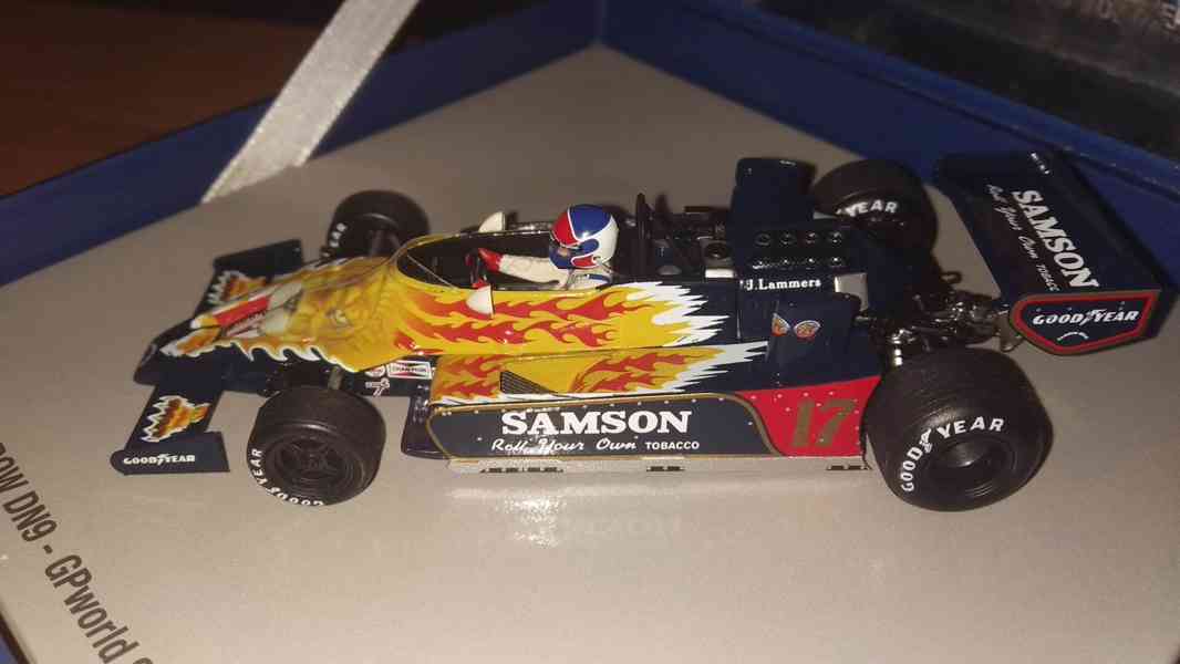 F1 Shadow DN9 Ford #17 Jan Lammers 1979 Zolder GP Spark 1:43 - foto 2