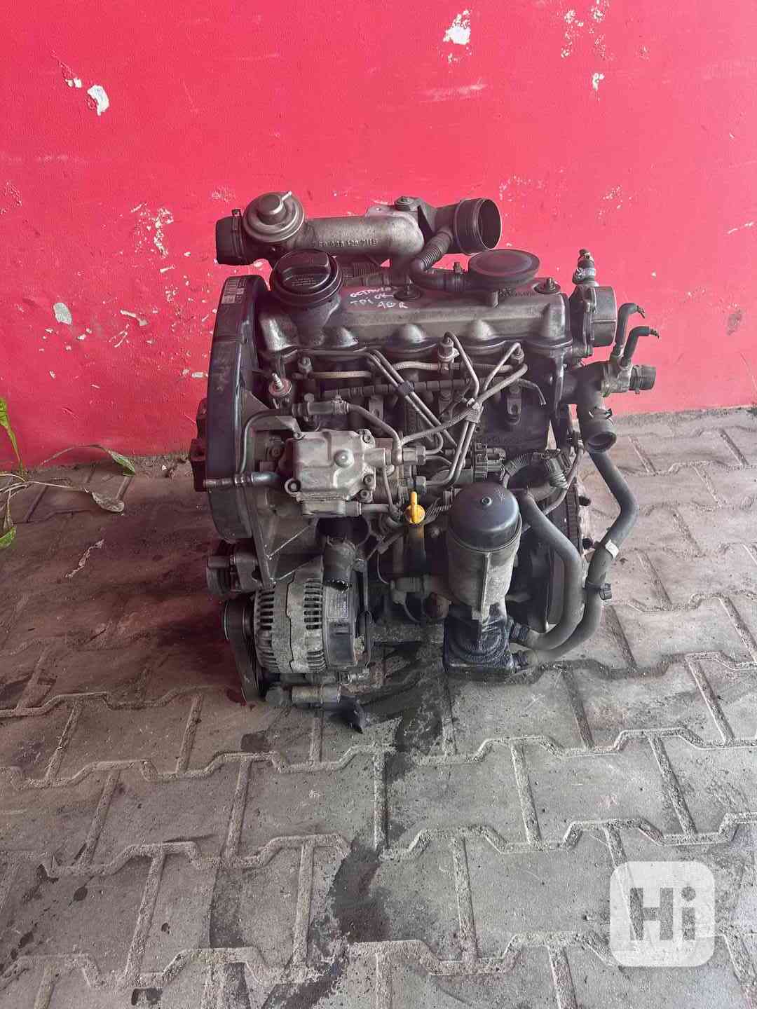 Motor 1,9TDI AGR 66KW Audi A3 Škoda Octavia kompl. - foto 1