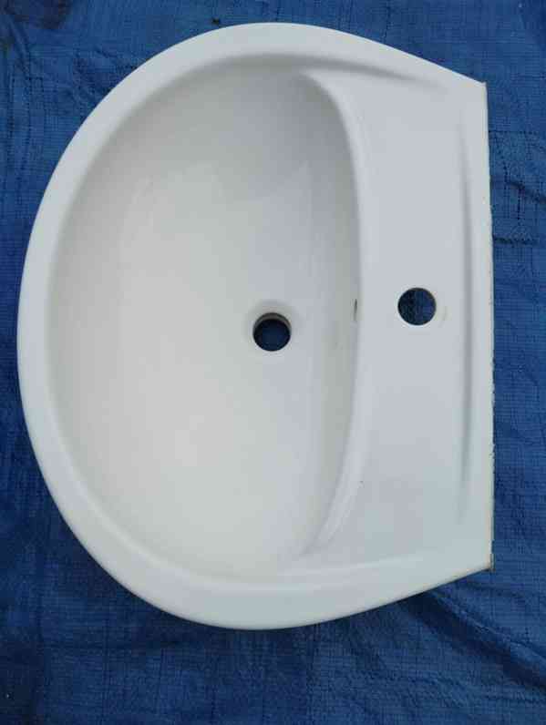 Umyvadla keramická bílá koupelnová (3 ks-různé velikosti) - foto 11