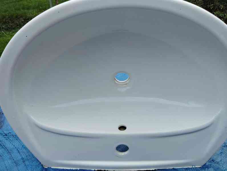 Umyvadla keramická bílá koupelnová (3 ks-různé velikosti) - foto 21