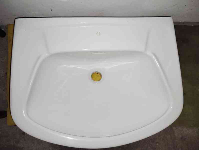 Umyvadla keramická bílá koupelnová (3 ks-různé velikosti) - foto 5